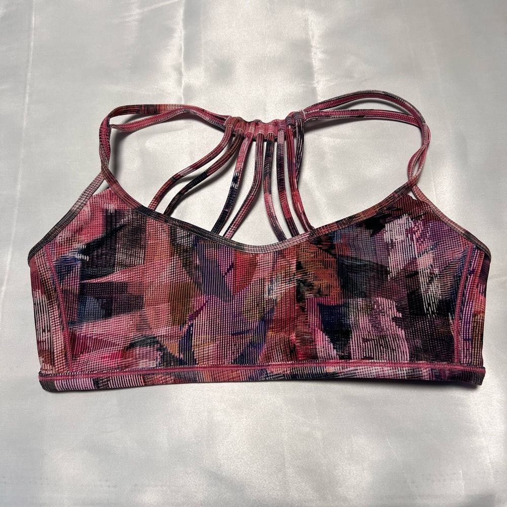 Lululemon sports bra. So cute and strappy.